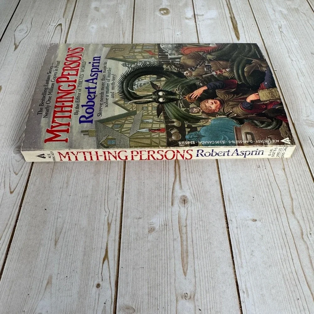 Myth-ing Persons Robert Asprin 1986 Ace Fantasy Paperback MYTH Adventures